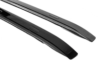 Toyota Land Cruiser 200 2007-2021 Czarne relingi dachowe 2008-2015 (design Lexus 2018, 2 szt.) zdjęcia 2
