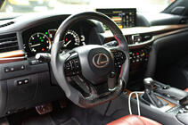 Lexus LX570/450d 2008-2022 Kompletna kierownica anatomiczna (carbon) zdjęcia 1