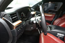 Lexus LX570/450d 2008-2022 Kompletna kierownica anatomiczna (carbon) zdjęcia 5