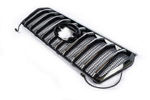 Toyota Land Cruiser Prado 150 2009-2023 Atrapa chłodnicy 2017↗ LED (Zeus Silver) zdjęcia 3