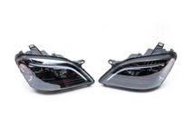Mercedes ML W164 2005-2011 Reflektory przednie z elementem LED (2005-2008, 2 szt, przyciemniane) zdjęcia 3