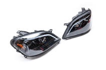 Mercedes ML W164 2005-2011 Reflektory przednie z elementem LED (2005-2008, 2 szt, przyciemniane) zdjęcia 5