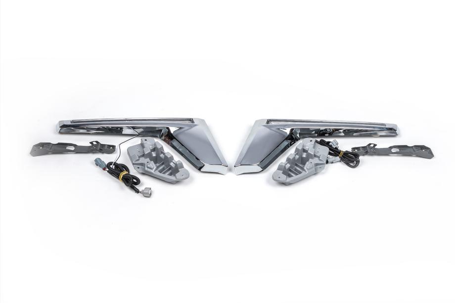 Toyota Land Cruiser 200 2007-2021 Brewki na reflektory z LED (2016↗) Image