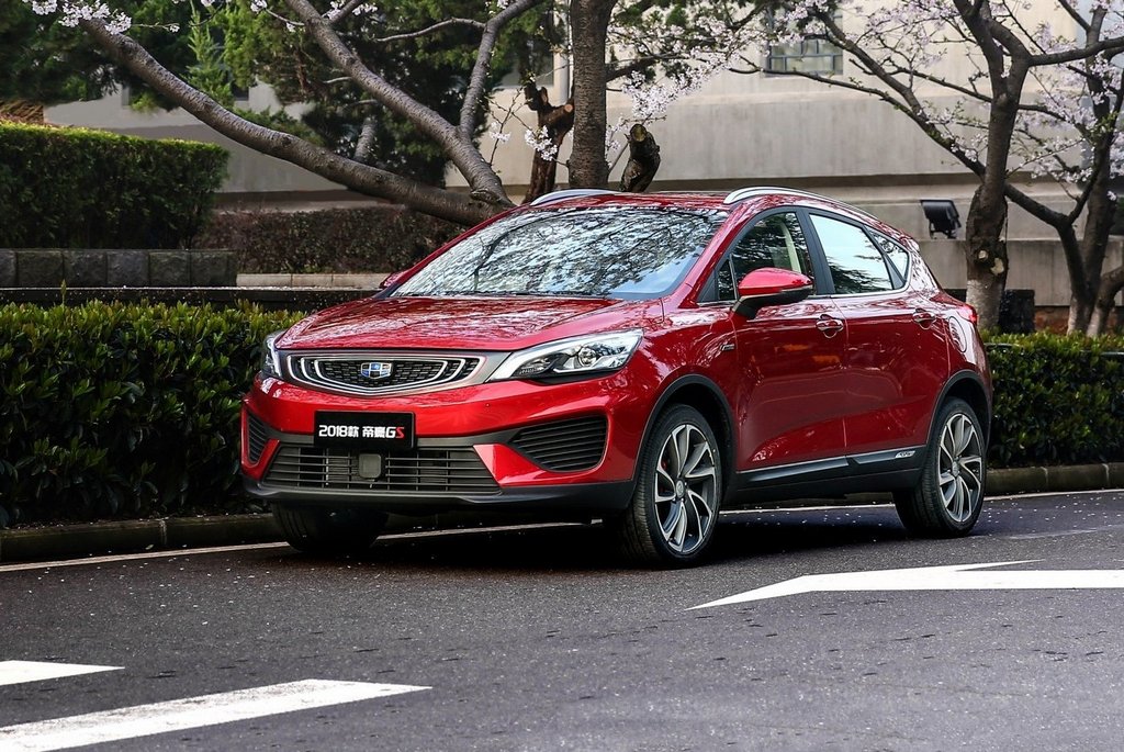 Przegląd zaktualizowanego zwrotnicy Geely Emgrand GS