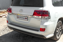 Toyota Land Cruiser 200 2007-2021 Chromowane Nakładki na Tylne Lampy (2015+, 4 szt., Plastik) zdjęcia 4