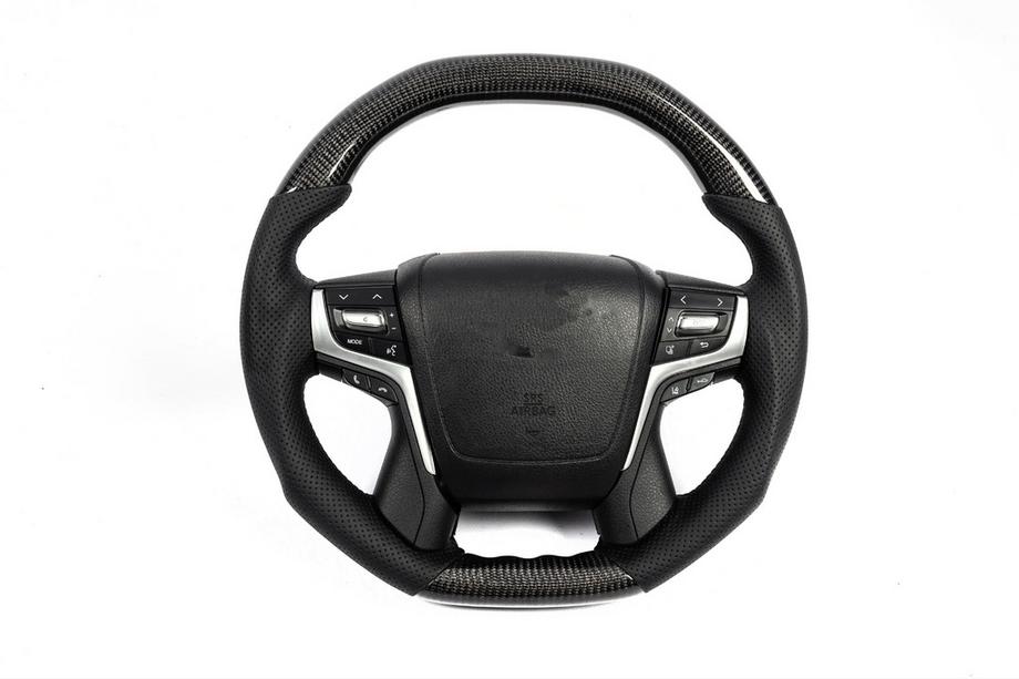 Toyota Land Cruiser 200 2007-2021 Kierownica kompletna (Carbon) Image