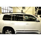 Lexus LX570/450d 2008-2022 Kompletne listwy okien i słupków stal nierdzewna zdjęcia 17