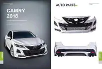 Toyota Camry 2017–2023 Zestaw body kit Khan (Kompletny) zdjęcia 2