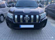 Toyota Land Cruiser Prado 150 2009-2023 Chromowane listwy na kratkę (2017-2023) zdjęcia 1