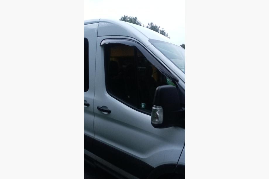 Ford Transit 2014- Deflektory Okien 9cm (2szt, ANV) Image
