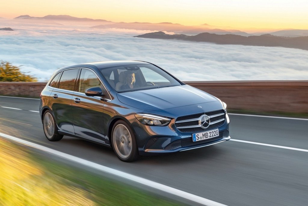 Subkompaktowy van trzeciej generacji Mercedes-Benz Klasy B.