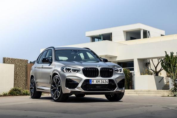 Napęd na wszystkie koła naładowany zwrotnica BMW X3 M