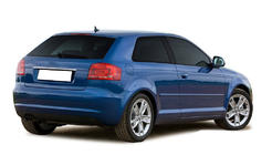 Audi A3 2003-2012 Listwa Tylna Stal Nierdzewna zdjęcia 1