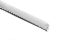 Volkswagen Crafter 2016- Listwa nad tablicą rejestracyjną (bez kamery, stal nierdzewna) Carmos - Turecka Stal Nierdzewna zdjęcia 4