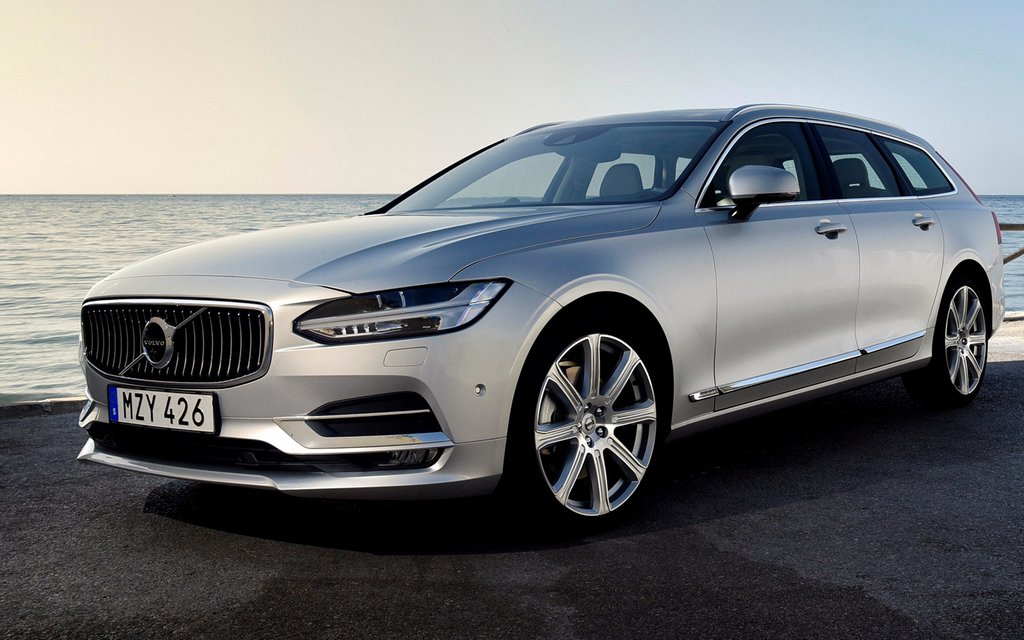 Przegląd pełnowymiarowego Volvo V90 kombi