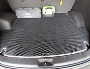 Hyundai Santa Fe 2 2006-2012 Mata bagażnika (EVA, czarna) (5-miejscowy) zdjęcia 1