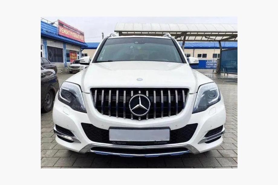 Mercedes GLK class X204 2008-2015 Przedni Grill GT Panamericana (2013-2015) Zdjęcia 4