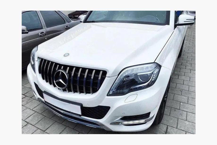 Mercedes GLK class X204 2008-2015 Przedni Grill GT Panamericana (2013-2015) Zdjęcia 3