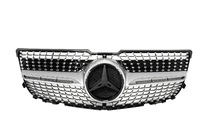 Mercedes GLK class X204 2008-2015 Atrapa Chłodnicy Diamond Silver (2013-2015) zdjęcia 5