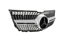 Mercedes GLK class X204 2008-2015 Atrapa Chłodnicy Diamond Silver (2013-2015) zdjęcia 7