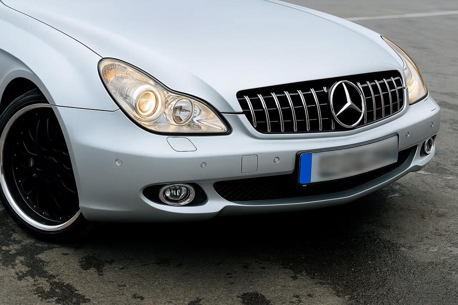 Mercedes CLS C219 2004-2010 Atrapa Chłodnicy Przednia (2008-2010, GT Panamericana) Zdjęcia 1