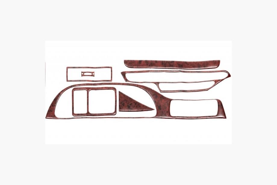 Peugeot Expert 1995-2007 WYPRZEDAŻ! Nakładki na deskę rozdzielczą (Drewno) Image