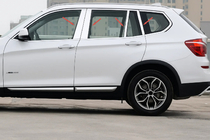 BMW X3 F25 2011-2018 Nakładki na słupki drzwi ze stali nierdzewnej zdjęcia 1