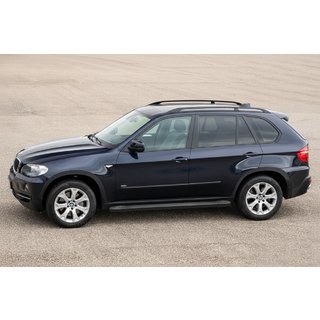 Progi Boczné Allmond Black (2 szt., Aluminium) BMW X5 E70 2007-2013 zdjęcia 1