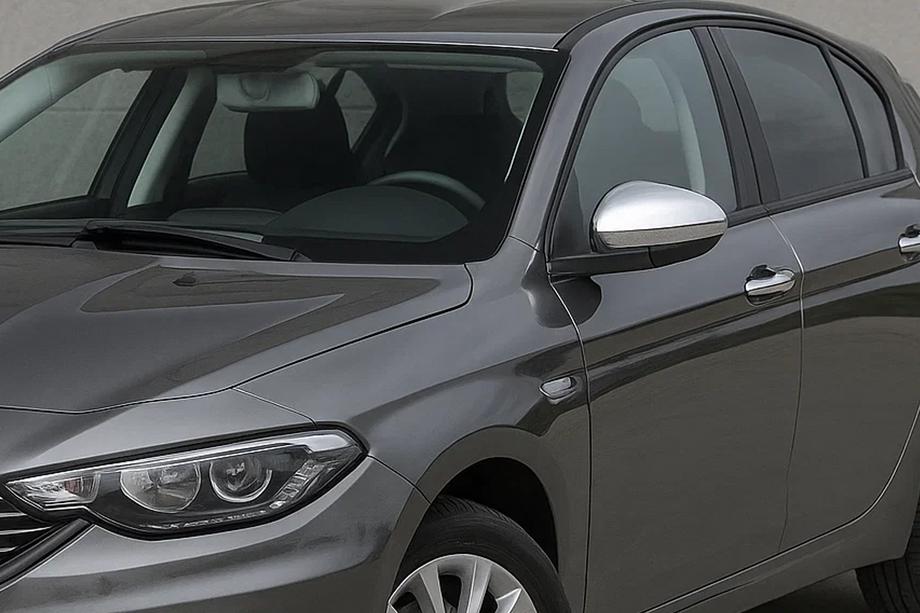 Fiat Tipo 2016- Nakładki na Lusterka Chromowane (2 szt., Stal Nierdzewna) Image