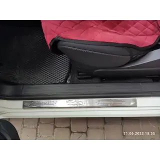 Nakładki progowe 500 (Carmos, 2 szt, stal nierdzewna)