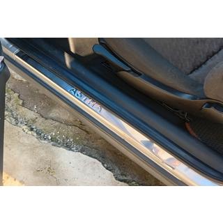 Nakładki progowe Carmos (Coupe, 2 szt, stal nierdzewna) Opel Astra G classic 1998-2012 zdjęcia 1