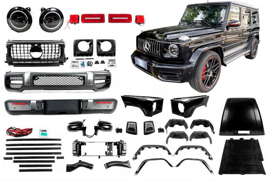 Mercedes G class W463 1990-2018 Zestaw body kit facelift do G63 AMG 2018 Image