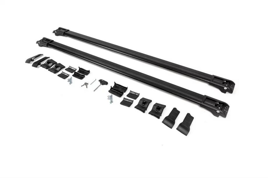 Jeep Grand Cherokee WK 2004-2010 Belki dachowe na relingi zamykane na klucz 2008-2015 (2 szt.) Zdjęcia 15