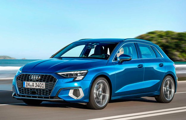 Czwarta generacja nagrody hatchback Audi A3 Sportback