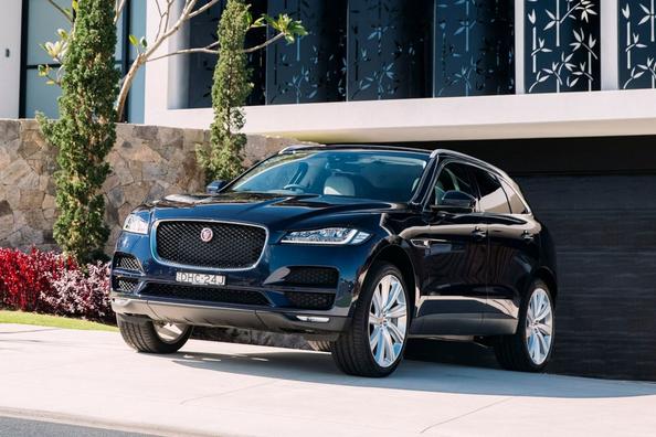 Średniej wielkości premii zwrotnica Jaguar F-Pace