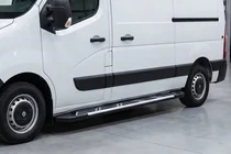 Nissan NV400 2010-2024 Progi Boczné Sunrise (2 szt., Aluminium) zdjęcia 1