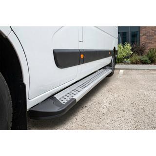Progi Boczné New Vision Grey (2 szt., Aluminium) zdjęcia 1