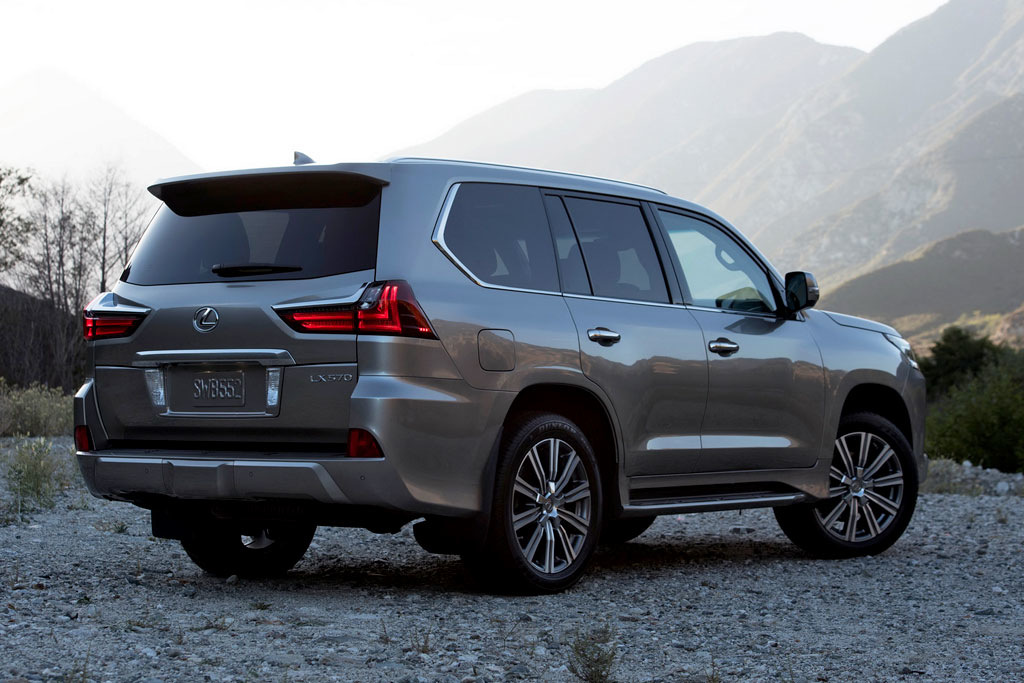 Premiowy napęd na wszystkie koła suv Lexus LX