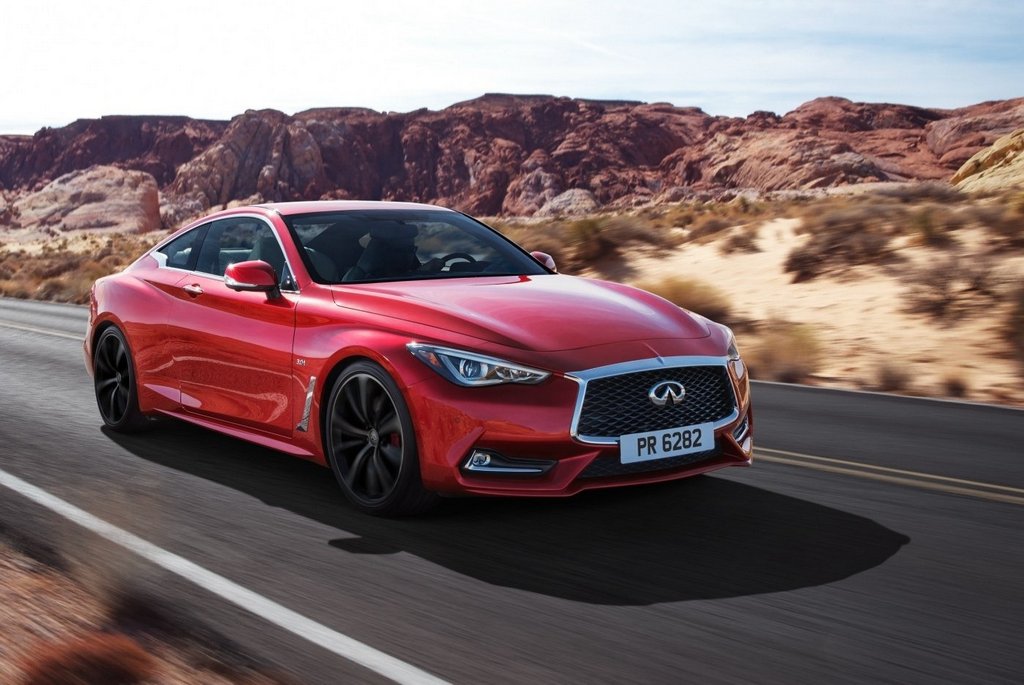 Przegląd sportowego modelu Infiniti Q60 Coupé