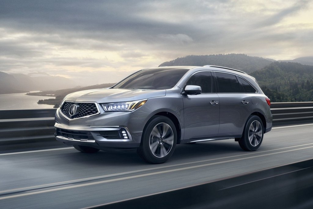 Średniej wielkości premii zwrotnica Acura MDX