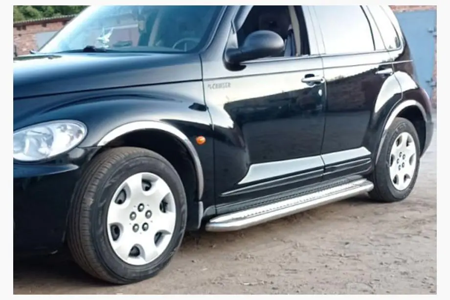 Chrysler PT Cruiser 2000-2010 Nakładki na nadkola (4 szt, stal nierdzewna) Image