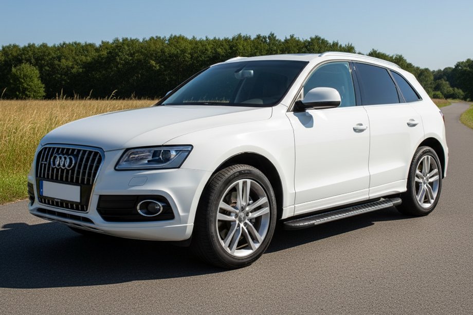 Audi Q5 2008-2017 Progi boczne Bosphorus Grey (2 szt., aluminium) Image