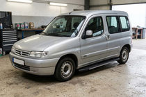 Citroen Berlingo 1996-2008 Progi boczne Bosphorus Grey (2 szt., aluminium) zdjęcia 1