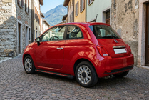 Fiat 500/500L 2013-2022 Progi Boczné Maya Red (2 szt., Aluminium) zdjęcia 1