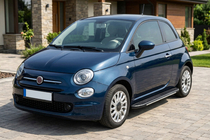 Fiat 500/500L 2013-2022 Progi boczne Bosphorus Grey (2 szt., aluminium) zdjęcia 1