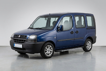 Fiat Doblo I 2001-2005 Progi boczne Bosphorus Grey (2 szt., aluminium) zdjęcia 1