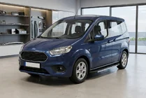 Ford Courier 2014-2023 Progi boczne Bosphorus Grey (2 szt., aluminium) zdjęcia 1