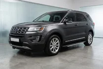Ford Explorer 2011-2019 Progi boczne Bosphorus Grey (2 szt., aluminium) zdjęcia 1