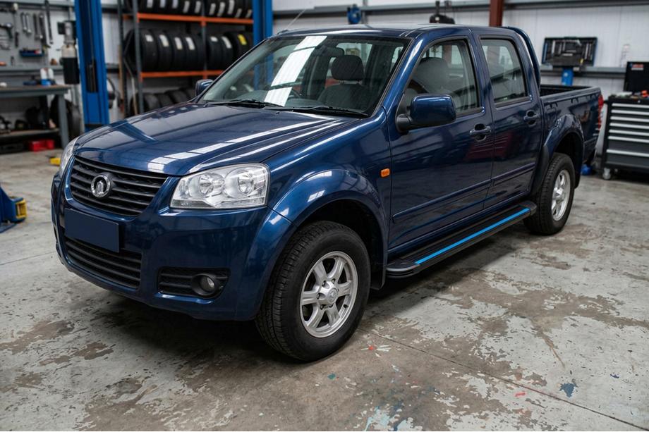 GreatWall Wingle 5 2006- Progi Boczné Maya Blue (2 szt., Aluminium) Image