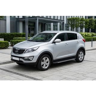 Progi boczne Bosphorus Grey (2 szt., aluminium) Kia Sportage 2010-2015 zdjęcia 1
